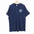 ジャージーズ 00s 半袖Tシャツ ボール ネイビー XL | 古着