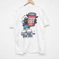 XL★古着 ヘインズ Hanes 半袖 ビンテージ Tシャツ メンズ 00年代 00s 缶 コットン クルーネック 白 ホワイト 25sep18 中古
