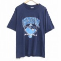 ジャージーズ 00s 半袖Tシャツ ベースボール ネイビー XL | 古着