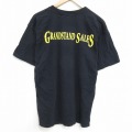 L★古着 半袖 ビンテージ Tシャツ メンズ 00年代 00s GRANDSTAND コットン クルーネック 黒 ブラック 25sep19 中古