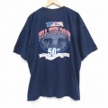 00s 半袖Tシャツ ブーツ ネイビー XL | 古着