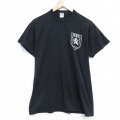 M★古着 半袖 ビンテージ Tシャツ メンズ 00年代 00s BSO クルーネック 黒 ブラック 25sep20 中古