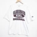 00s 半袖Tシャツ ベースボール ホワイト XL | 古着