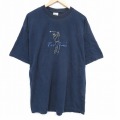 ゴルフ 00s 半袖Tシャツ 刺繍 ネイビー XL | 古着