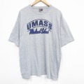XL★古着 半袖 ビンテージ Tシャツ メンズ 00年代 00s メディカルスクール 大きいサイズ クルーネック グレー 霜降り 25sep22 中古