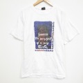L★古着 半袖 ビンテージ Tシャツ メンズ 00年代 00s LANCERS コットン クルーネック 白 ホワイト 25sep22 中古