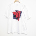 フルーツオブザルーム 90s 半袖Tシャツ 音符 ホワイト XL | 古着