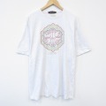 クージー 00s 半袖Tシャツ 刺繍 ホワイト XL | 古着