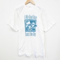 XL★古着 スクリーンスターズ 半袖 ビンテージ Tシャツ メンズ 90年代 90s ロードレース 企業広告 クルーネック 白 ホワイト 25sep25 中古