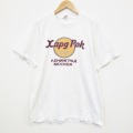 XL★古着 フルーツオブザルーム 半袖 ビンテージ Tシャツ メンズ 90年代 90s MOCKBA コットン クルーネック USA製 白 ホワイト 25sep25 中古