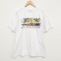 00s 半袖Tシャツ ヤシの木 ホワイト XL | 古着
