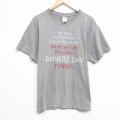 L★古着 ジャージーズ 半袖 ビンテージ Tシャツ メンズ 00年代 00s ファーザーズ クルーネック グレー 霜降り 25sep25 中古