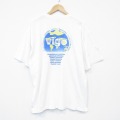 XL★古着 半袖 ビンテージ Tシャツ メンズ 00年代 00s vigo 大きいサイズ コットン クルーネック 白 ホワイト 【spe】 25oct01 中古
