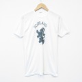 S★古着 半袖 ビンテージ ブランド Tシャツ メンズ 80年代 80s スコットランド ポリエステル クルーネック イングランド製 白 ホワイト 【spe】 25oct01 中古