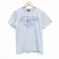 S★古着 半袖 ビンテージ Tシャツ メンズ 00年代 00s FORT コットン クルーネック USA製 グレー 霜降り 25oct01 中古
