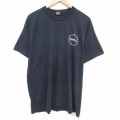 XL★古着 フルーツオブザルーム 半袖 ビンテージ Tシャツ メンズ 90年代 90s ココペリ ホピ族クルーネック USA製 黒 26mar19