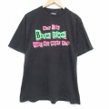 XL★古着 オニータ ONEITA 半袖 ロック バンド ビンテージ Tシャツ メンズ 90年代 90s ビーチボーイズ コットン クルーネック USA製 黒【spe】 26mar19