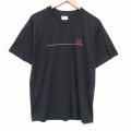 L★古着 ヘインズ 半袖 ビンテージ Tシャツ メンズ 00年代 00s Team クルーネック 黒 26mar24
