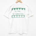 L★古着 オニータ ONEITA 半袖 ビンテージ Tシャツ メンズ 90年代 90s No Pain コットン クルーネック USA製 白 26apr02