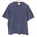 オールドネイビー 00s 半袖Tシャツ ボーダー ネイビー XL | 古着