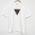 XL★古着 ヘインズ 半袖 ビンテージ Tシャツ メンズ 00年代 00s ハーバード カレッジ 大きいサイズ コットン クルーネック 白【spe】 26apr02