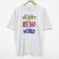 XL★古着 ジャージーズ 半袖 ビンテージ Tシャツ メンズ 90年代 90s SHIRT クルーネック USA製 薄グレー 霜降り 26apr02