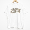 XL★古着 半袖 ビンテージ Tシャツ メンズ 90年代 90s 葉 大きいサイズ コットン クルーネック USA製 白 26apr02