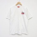 L★古着 半袖 ビンテージ Tシャツ メンズ 00年代 00s コカコーラ クルーネック 白 26apr03