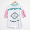 80s 半袖Tシャツ ナショナル ホワイト XL | 古着