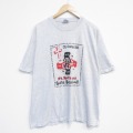ヘインズ 00s 半袖Tシャツ バスケットボール グレー XL | 古着