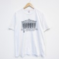 L★古着 ジャージーズ 半袖 ビンテージ Tシャツ メンズ 90年代 90s パルテノン神殿 クルーネック USA製 白 26apr03