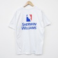 00s 半袖Tシャツ シャーウィンウィリアムズ ホワイト XL | 古着