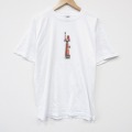 L★古着 ジャージーズ 半袖 ビンテージ Tシャツ メンズ 00年代 00s 灯台 クルーネック 白 26apr03
