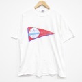 XL★古着 ジャージーズ 半袖 ビンテージ Tシャツ メンズ 90年代 90s Healthコットン クルーネック USA製 白 26apr02