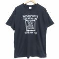 ジャージーズ 半袖Tシャツ WIND ブラック XL | 古着