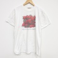 L★古着 PLANT THE EARTH 半袖 ビンテージ Tシャツ メンズ 90年代 90s イチゴ コットン クルーネック USA製 白【spe】 26apr04