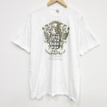 XL★古着 フルーツオブザルーム 半袖 ビンテージ Tシャツ メンズ 90年代 90s De Seta 大きいサイズ コットン クルーネック USA製 白 26apr04