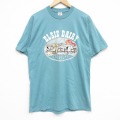 フルーツオブザルーム 90s 半袖Tシャツ 牛 グリーン L | 古着