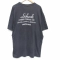 XL★古着 半袖 ビンテージ Tシャツ メンズ 00年代 00s Scheck 大きいサイズ クルーネック 黒 26apr25
