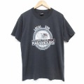 L★古着 フルーツオブザルーム 半袖 ビンテージ Tシャツ メンズ 90年代 90s LOCAL クルーネック USA製 黒 26apr25