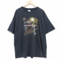 XL★古着 半袖 ビンテージ Tシャツ メンズ 00年代 00s カベラス キジ 大きいサイズ コットン クルーネック 黒 26apr25