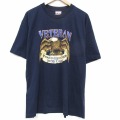 00s 半袖Tシャツ 鳥 ネイビー XL | 古着