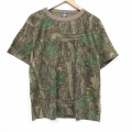 TREBARK 80s 半袖Tシャツ 迷彩 ブラウン XL | 古着