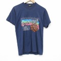 スクリーンスターズ 80s 半袖Tシャツ バスケットボール ネイビー S | 古着