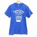 スクリーンスターズ 80s 半袖Tシャツ ポップコーン ブルー S | 古着
