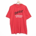 スクリーンスターズ 80s 半袖Tシャツ バイオレンス レッド XL | 古着