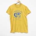 90s 半袖Tシャツ ワールドレース イエロー M | 古着