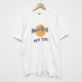 フルーツオブザルーム 00s 半袖Tシャツ ハードロックカフェ ホワイト XL | 古着