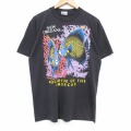 ヘインズ 90s 半袖Tシャツ 魚 ブラック L | 古着