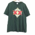 00s 半袖Tシャツ ドスエキス グリーン XL | 古着
